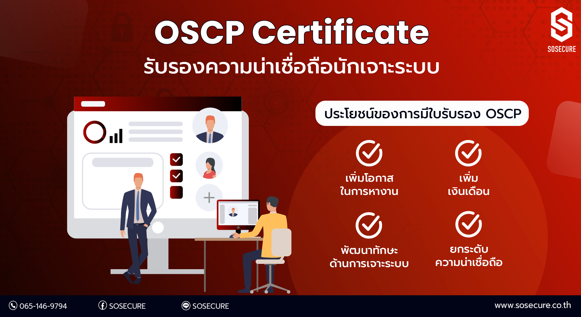 ความน่าเชื่อถือนักเจาะระบบ-OSCP-Certificate